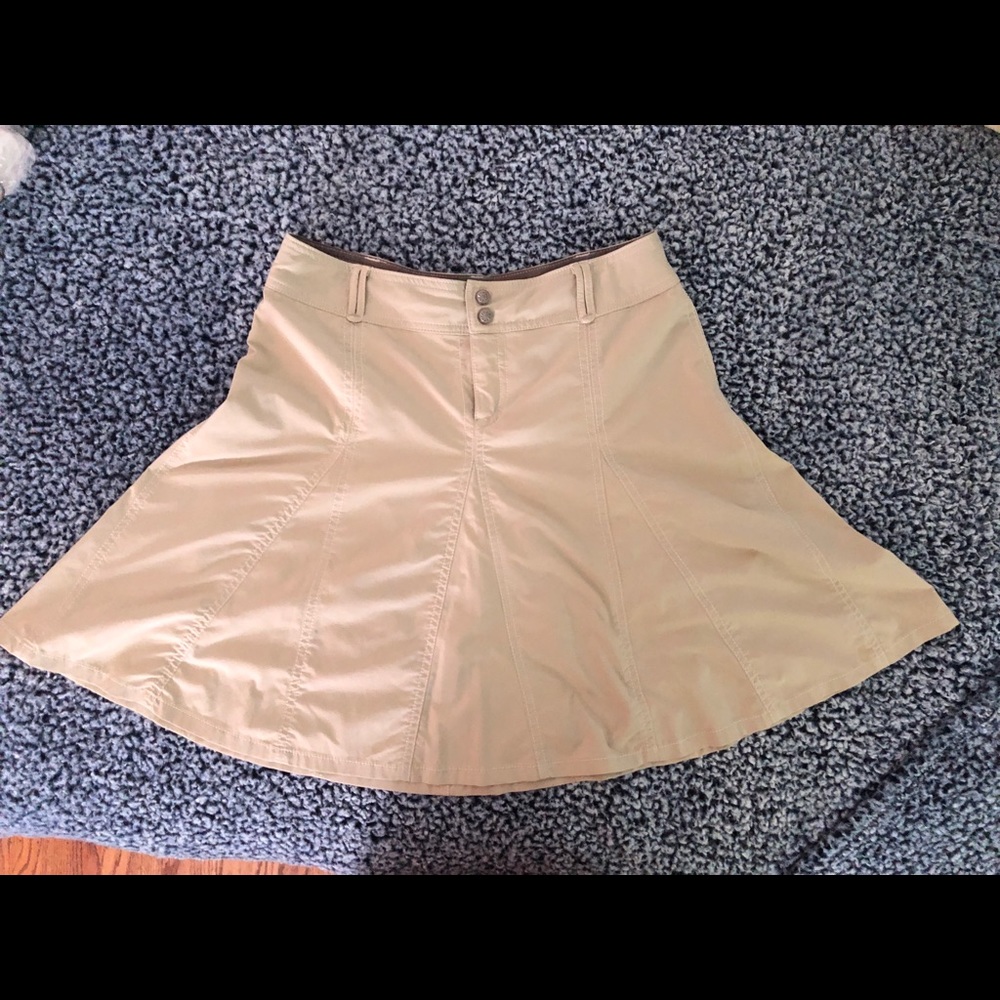 Athleta Tan Whatever Skort Size 8
